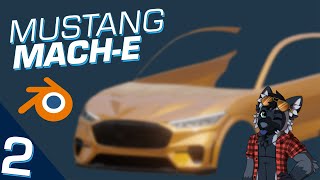 Modeling a Ford Mustang Mach-E GT for Ultimate Driving - Part 2