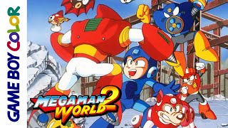 [Longplay] GBC - Mega Man World II GBC Edition [Hack] (4K, 60FPS)