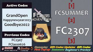 4th New Gift Code Update F Class Adventurer