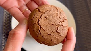 2 ingredient Hazelnut Spread Cookies #recipe