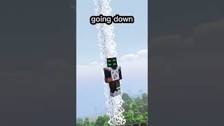 Minecraft How Slow Can You Fall #short #minecraft