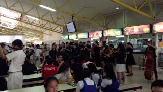 Victoria Junior College Open House 2013 - Mini Flash Mob (Part 2) and Cheer!