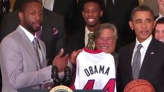 BARACK OBAMA OFFICIAL PRESIDENTAL ballislife hoop mixtape