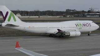 Wamos Air / B747-400 [EC-MDS] taxi @ Berlin-Tegel 05.03.2017