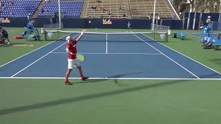 03 30 2018 Zhu (UCLA) Vs Geller (Stanford) #2 men's tennis singles