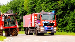 [Grote Brand] Veel Brandweer met spoed naar een Grote Brand in Zeewolde