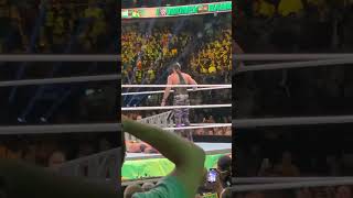 LA Knight Damien Priest MITB ladder fall