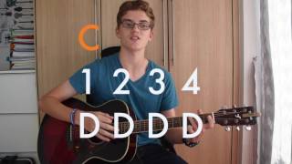 "Hush Little Baby" - Guitar Song Lesson | 2 Chord Category | Andrew Rocks On