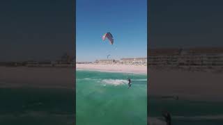 Sick short line kiteloop by Jason #shorts #kitesurfing #capetown #gopro #fpvdrone #drone