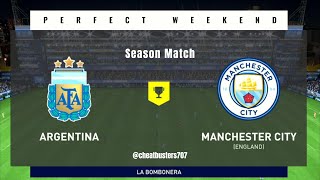 Argentina vs Manchester City - FIFA23 Season 23/24 [4K60] #football #soccer #gameplay