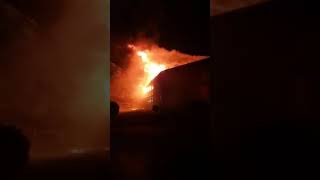 Santee Run Apartment Complex Fire