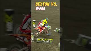 Battle of the ages between Webb and Sexton, who's your favorite?#sexton #webb #supercross