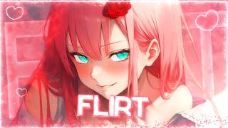 NEFFEX - Flirt (Sped up / Nightcore) [Lyrics]