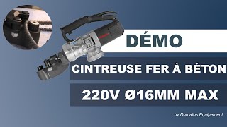 Cintreuse hydraulique Ø16mm max. - DUMATOS EQUIPEMENT