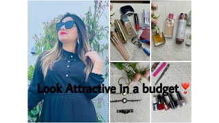 How to look Attractive without any effort | within a budget 💖 #glowup #beautytips #beautyhacks