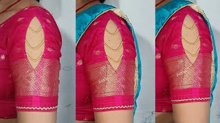 Cut wali sleeve design cutting and stitching || New baju design 2024