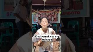 Lagu remix manado jadi jogetan emak-emak Akuba #trending #music #manado