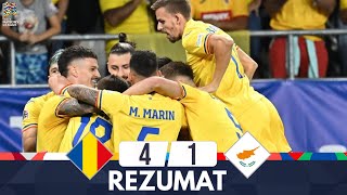 Romania Cipru | 4-1 | Rezumat | UEFA Liga Națiunilor 2024-25