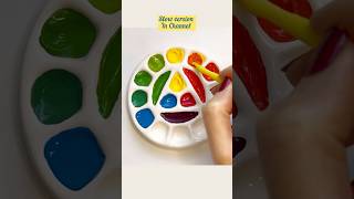 A Colour Mixing Tutorial: Creating Itten’s Color Wheel 🎨💛❤️💙 #colors #shorts #colormixing