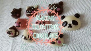 Korean Valentine's Day Chocolate DIY Kit