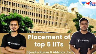 Placement of top 5 IITs | Super JEE | Bijendra Kumar & Abhinav Jha