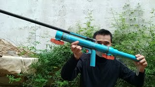 Precise DIY alcohol gun, easy to make from PVC pipe at home.