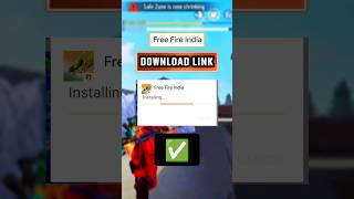 Free Fire India Game download Link ✅🤯 | kab aayega free fire India game 🤔 #freefireindia#ff #shorts