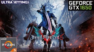 Devil May Cry 5┃Ultra Settings┃GTX 1650┃Ryzen 5 5500U