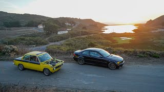 BMW 2002 Turbo vs E46 M3, Hangin' Out With Nameless Co.