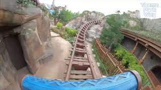 4K Wandering Oakens Sliding Sleighs POV | World of Frozen Roller Coaster at Hong Kong Disneyland