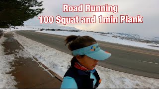 Vlog 21| Beutiful Run, Squat and Plank| Pinay Runner in Colorado