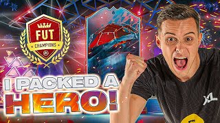 WE PACKED A HERO IN OUR 1ST FUT CHAMPS REWARDS! FIFA 22 ULTIMATE TEAM