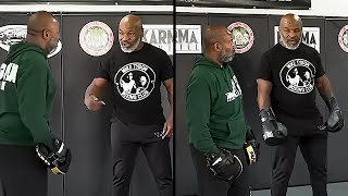 Mike Tyson LOSES Control In Training & ALMOST Fought His Coach (FULL VIDEO)