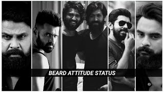 Beard boy attitude status | Bad boys status | #attitude #beard#style #BadBoy | Boy's attitude status