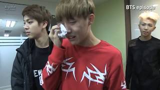 JHOPE BTS CRYING ON HIS BIRTHDAY