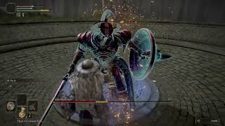 Elden Ring - Crucible Knight Boss Fight