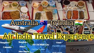 Air India Review | Melbourne to New Delhi | Air India flight experience | Air India Economy class