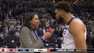 Karl Anthony-Towns - “This is what movies is made of”