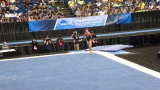 2015 NCAA Prelims Hollie Blanske Fx