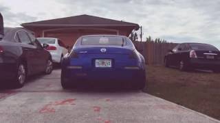 350z Cold Start Straight Piped