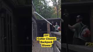 DIY GUTTER CLEANER ATTACHMENT FOR BACKPACK BLOWER-subscribe for more videos! #diyprojects #diyideas