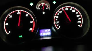 Astra H 1.7 CDTI 74KW/101HP Acceleration 0-100