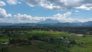 Gunung merapi dan gunung sago Keindahan dari drone | Free Footage | No Copyright