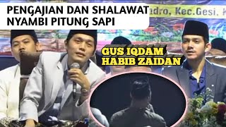 PENGAJIAN BERSAMA GUS IQDAM DAN HABIB ZAIDAN !! JAMA'AH NEKAD TOWO SAPI GUS E KANGGO BIAYA NIKAH