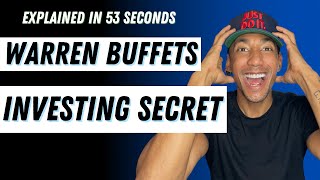 Warren Buffet's #1 Investing Secret in 53 Seconds 🤯My Life Changed 🤯