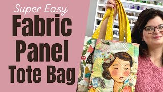 Super EASY QUILTED TOTE BAG || Free Tutorial!