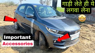 Modified My Tiago Cng 2022 in Just Rs. 15000 | Important Accessories for Tata Tiago cng