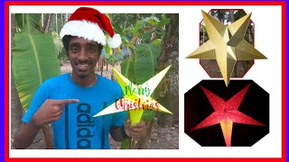 How to make a star in malayalam..Very easy method..