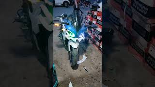 Rs 200 ring light looking glass mirrorBike modify by @tinkuali In Dumka#trending #viralvideo #🙏🙏🙏🙏❤❤