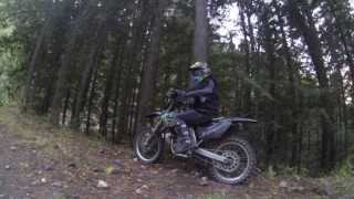 KX450F Showing off for a girl